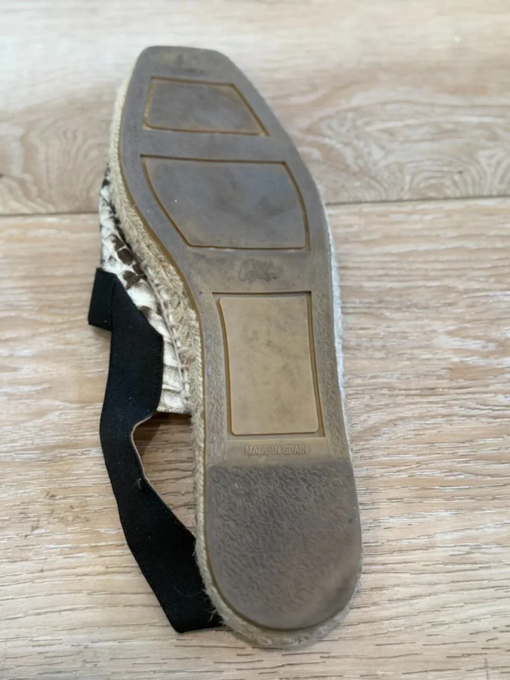 Castañer Slingback Espadrilles in Snakeskin Print size 9.5